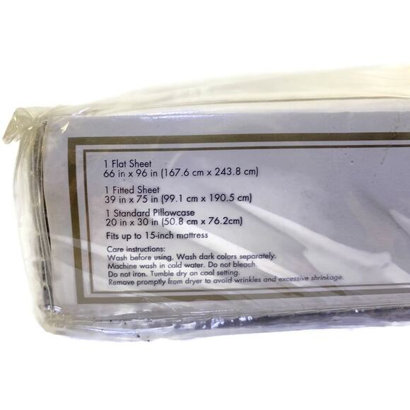 Interior Design Twin Size Sheet Set Soft Chocolate Brown Silky Microfiber - Picture 3 of 8